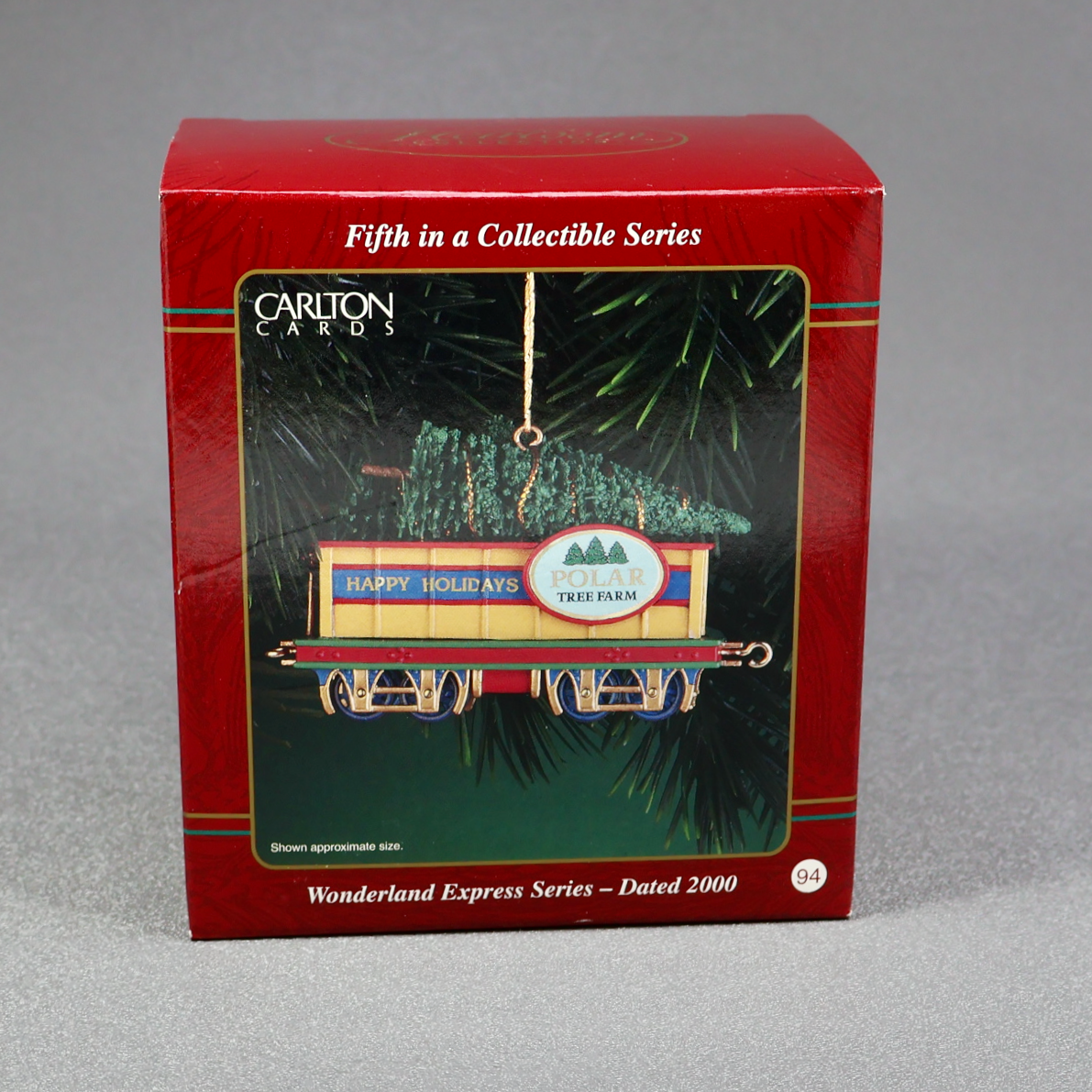 Carlton Cards 2000 Wonderland Express Polar Tree Farm-Ornament-Oakview Collectibles