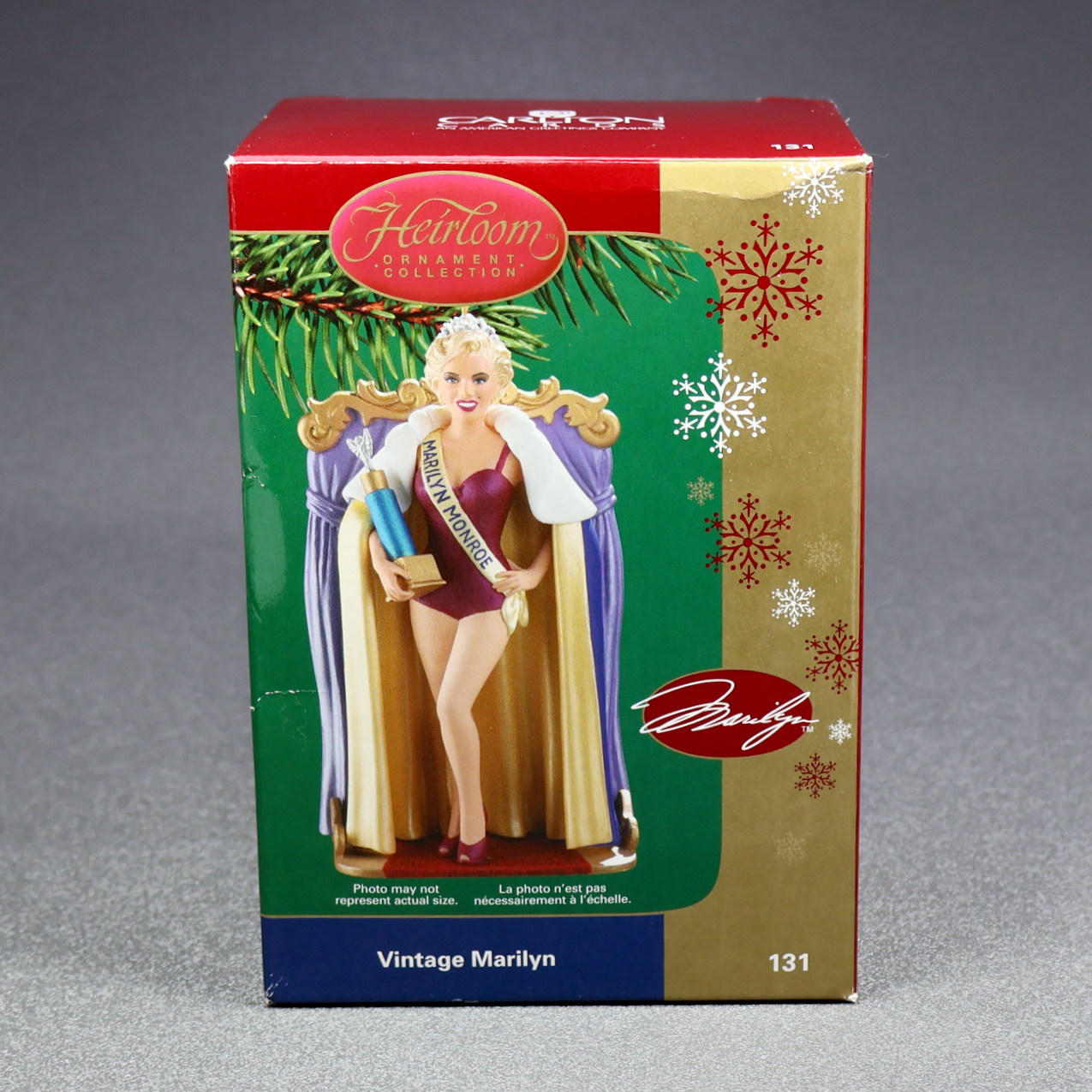 Carlton Cards 2006 Vintage Marilyn-Ornament-Oakview Collectibles