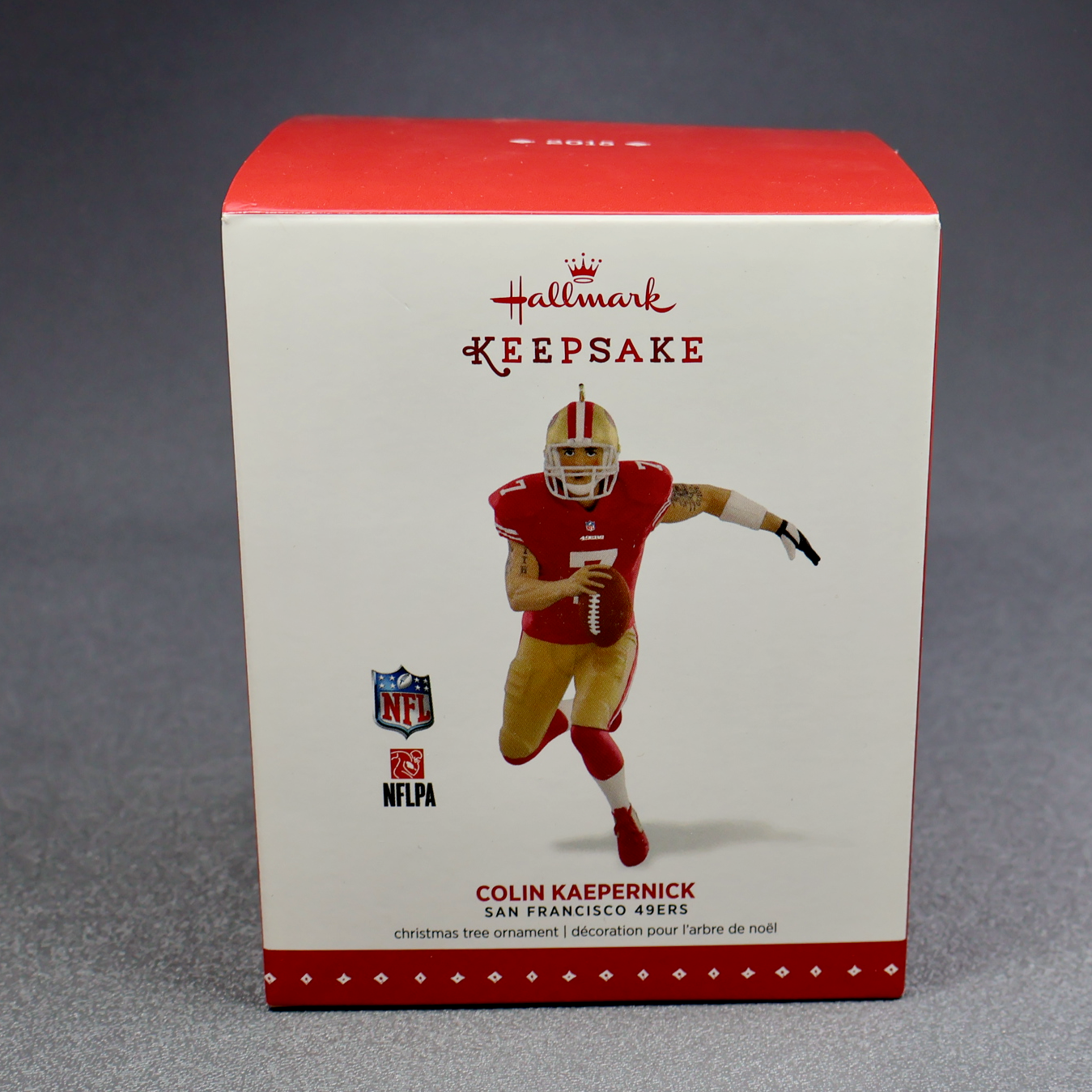Hallmark 2015 Football Legends Complement - Colin Kaepernick-Ornament-Oakview Collectibles