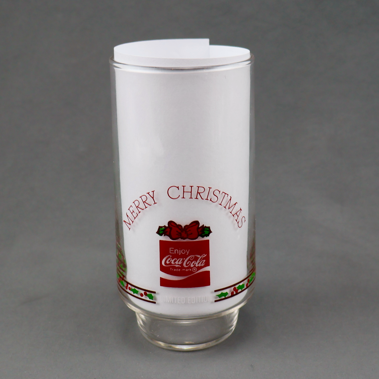 Holly Hobbie Coca-Cola Christmas Glasses Set of 6-Glassware-Oakview Collectibles