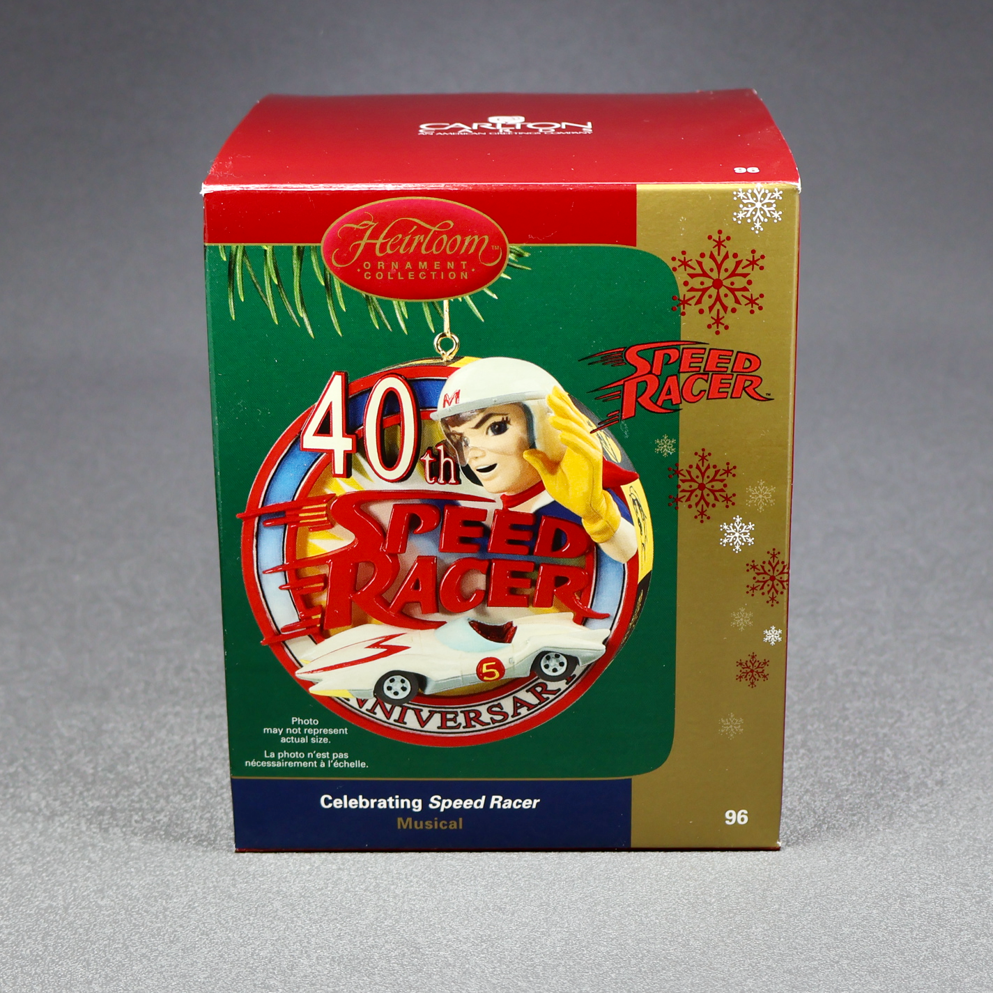 Carlton Cards Celebrating Speed Racer - Magic-Ornament-Oakview Collectibles