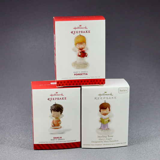 Hallmark Marys Angels #25 #26 #27 Lot of 3-Ornament-Oakview Collectibles