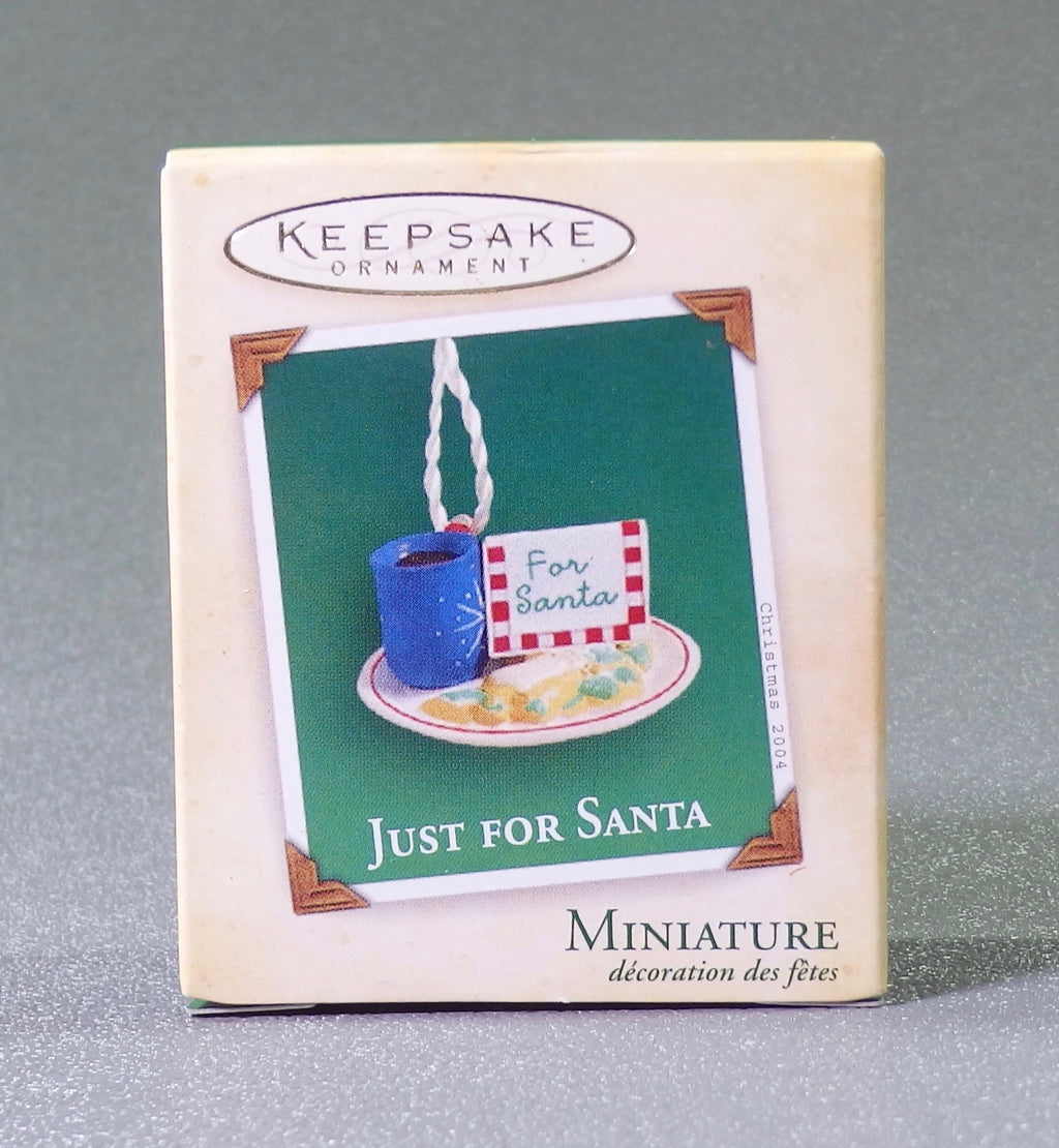 Hallmark 2004 Just For Santa - Miniature-Ornament-Oakview Collectibles