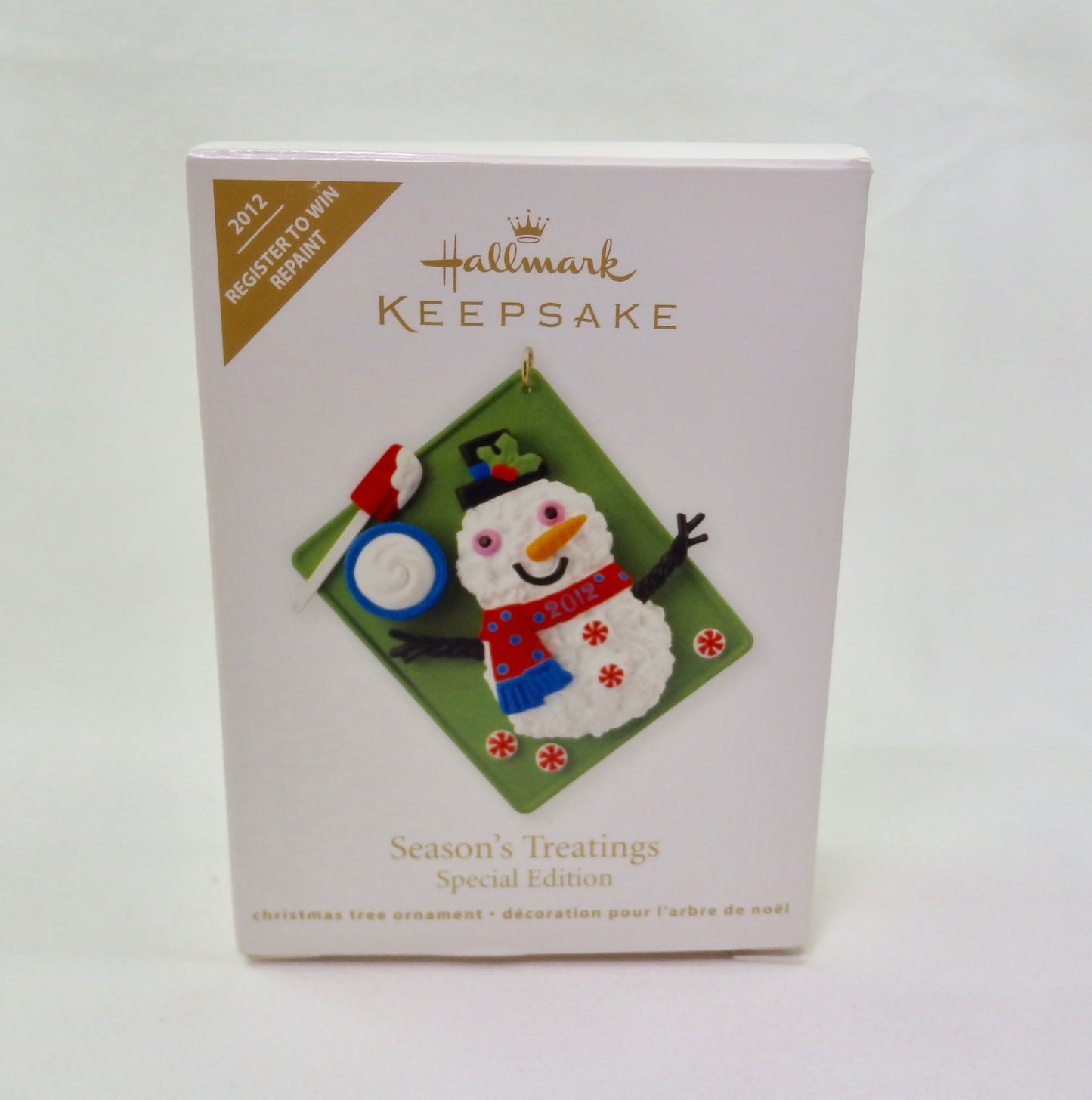 Hallmark 2012 Seasons Greetings Repaint-Ornament-Oakview Collectibles