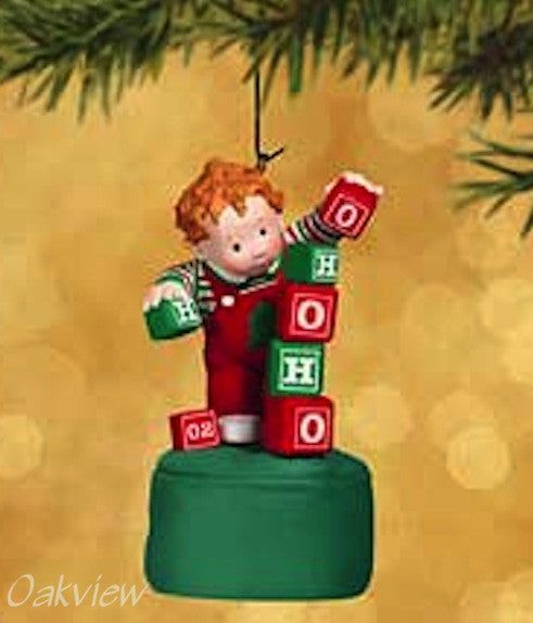 Hallmark 2002 Teetering Toddler-Ornament-Oakview Collectibles