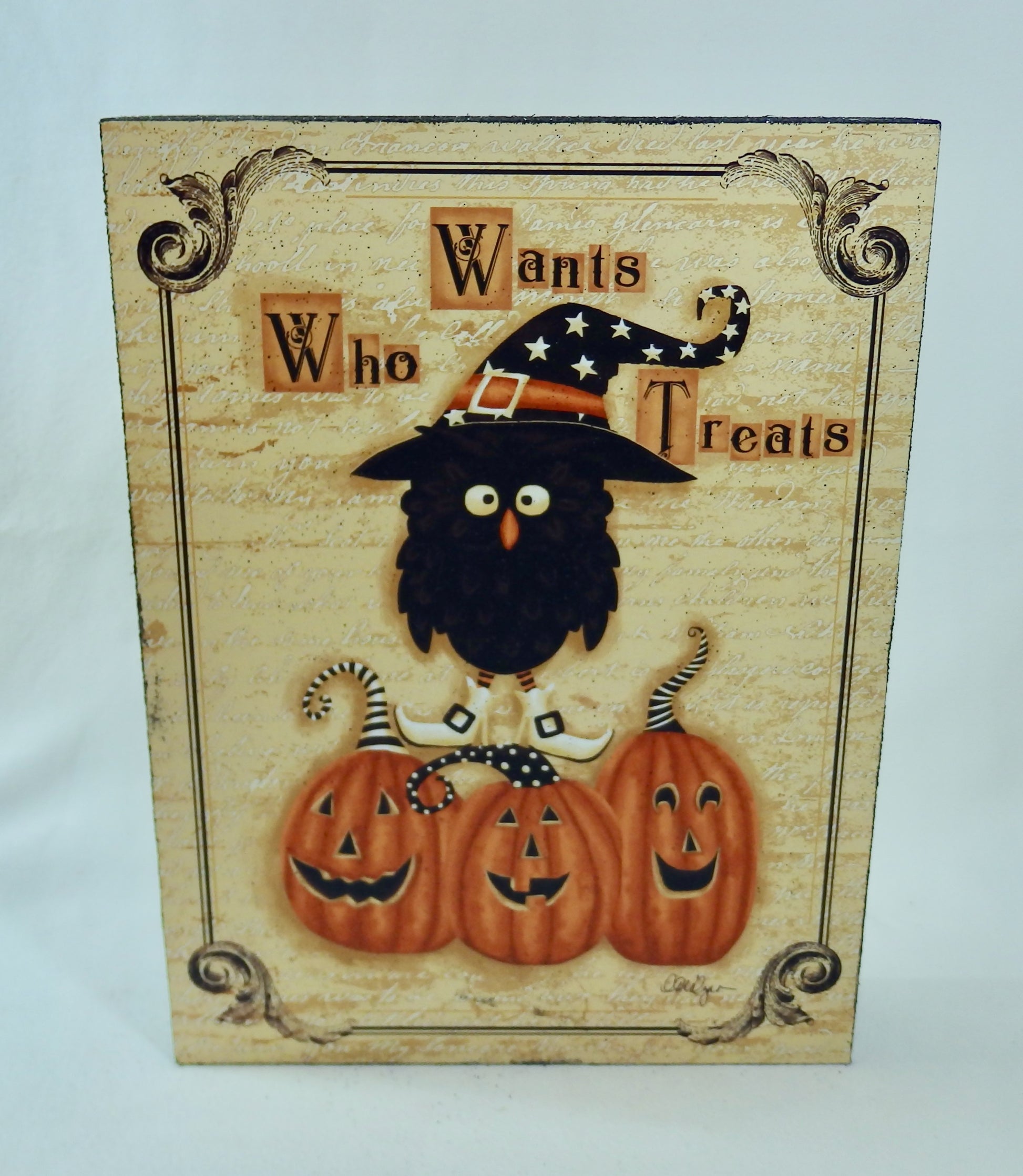 Darice Who Wants Treats Wall Decor-Wall Decor-Oakview Collectibles