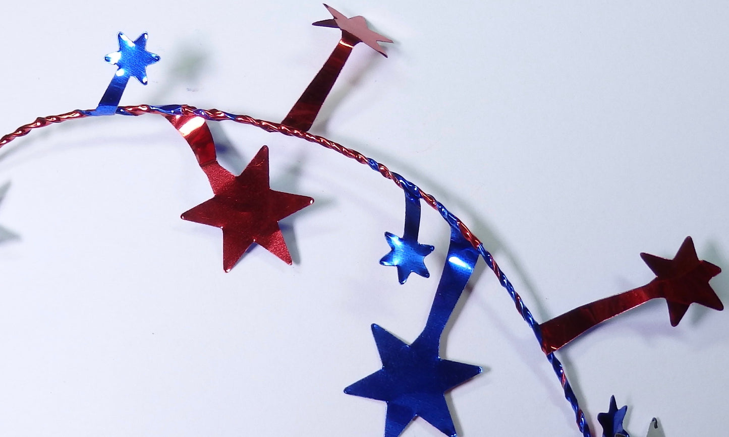 Darice Star Garland 20 Feet-Garland-Oakview Collectibles