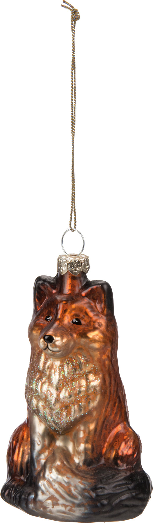 Primitives By Kathy Glass Fox Ornament-Ornament-Oakview Collectibles
