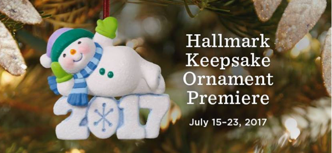 Hallmark Ornament Premiere is this weekend!