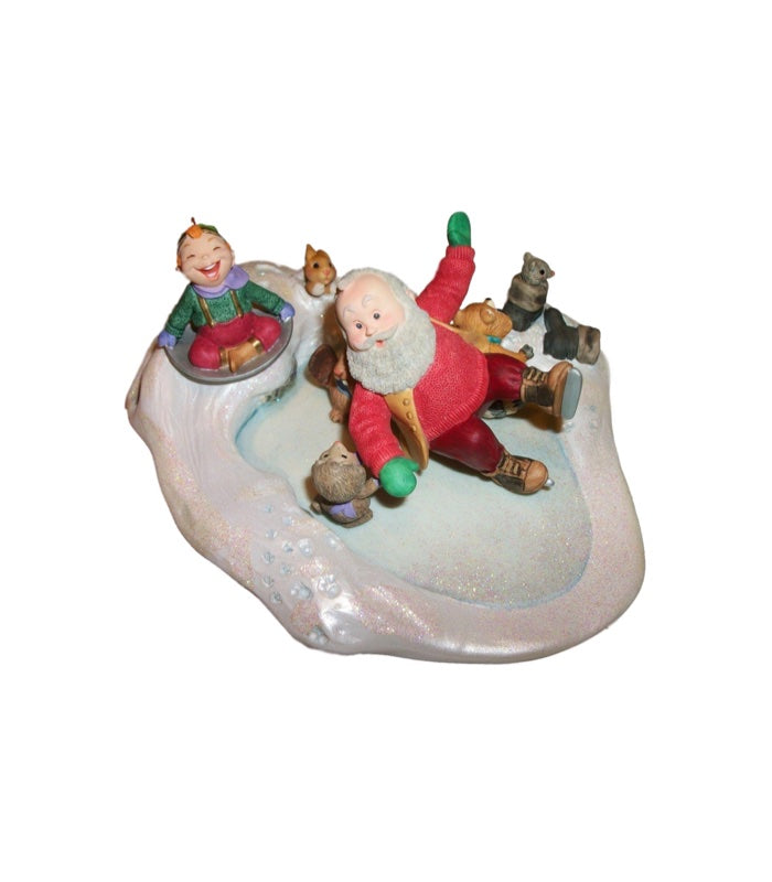 Hallmark North Pole Pond Figurine