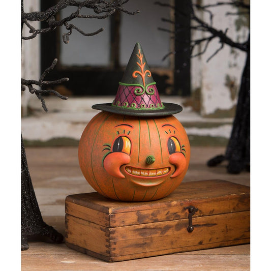 Bethany Lowe Witchy Orange-O-Weena Container JP3028-Container-Oakview Collectibles