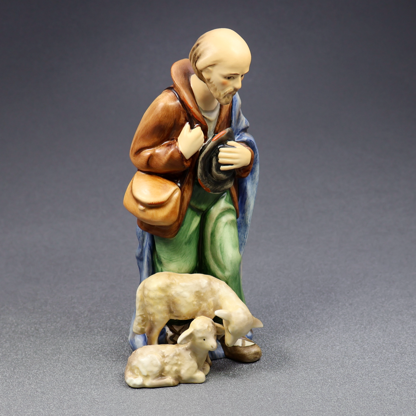 M.I.Hummel Large Nativity - Shepherd Standing 214/F/I-Figurine-Oakview Collectibles