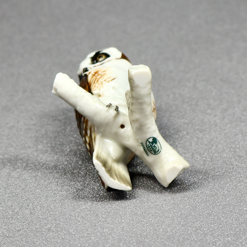 Hutschenreuther Screech Owl Miniature Figurine 8344-Figurine-Oakview Collectibles