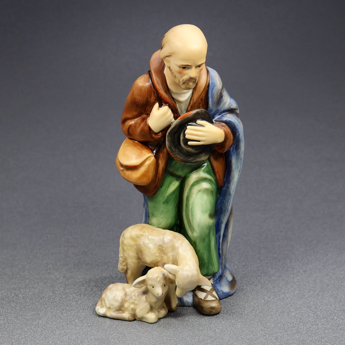 M.I.Hummel Large Nativity - Shepherd Standing 214/F/I-Figurine-Oakview Collectibles