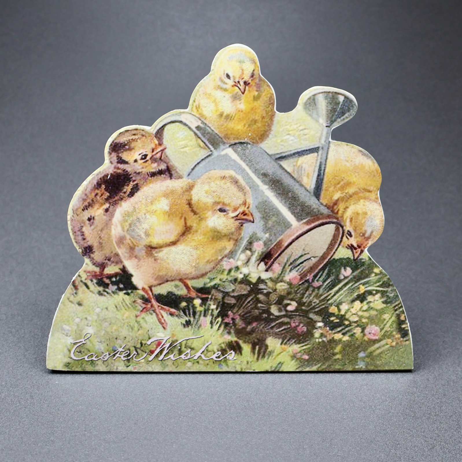 Bethany Lowe Farmers Market Large Dummy Board - Rabbit & Chicks Set of 2-Dummy Board-Oakview Collectibles