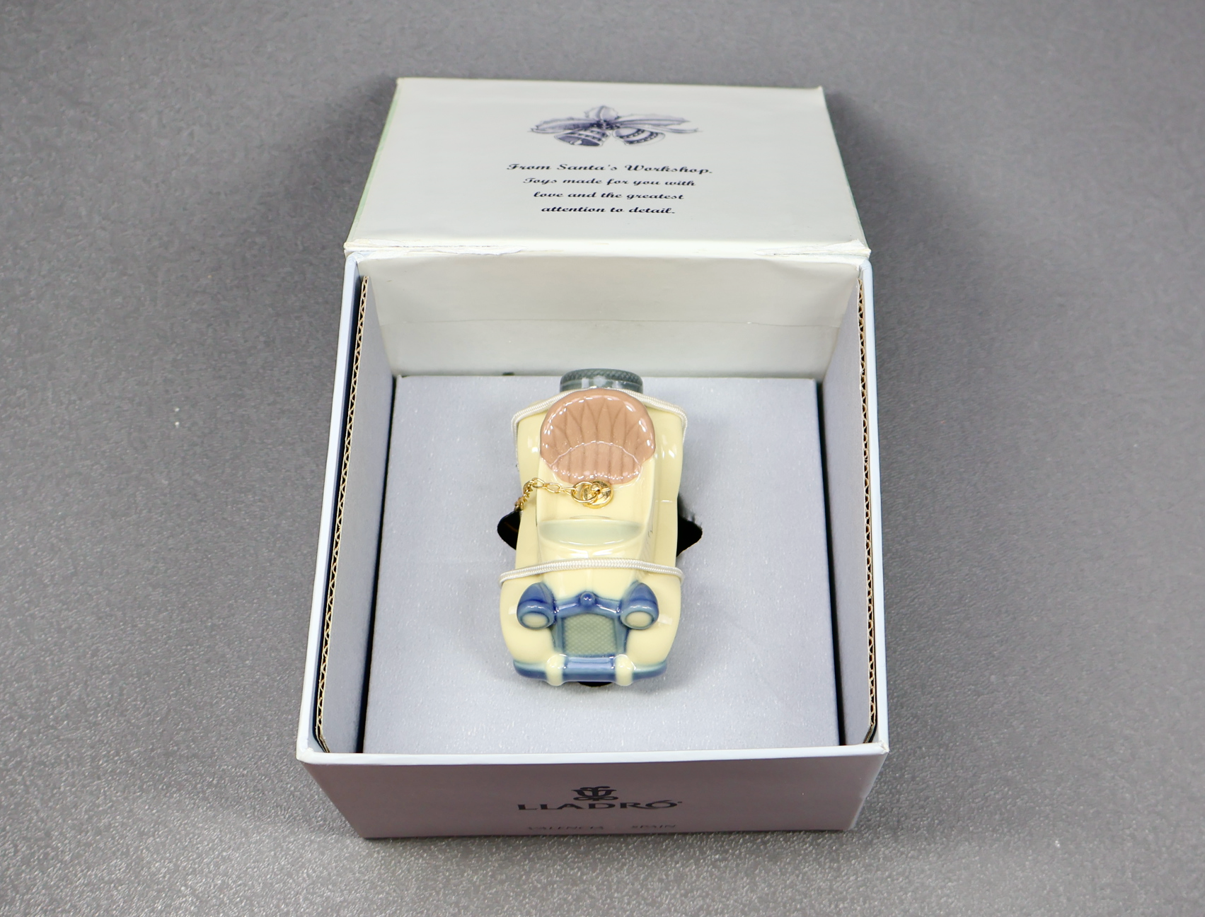 Lladro Little Roadster Ornament 6381-Ornament-Oakview Collectibles