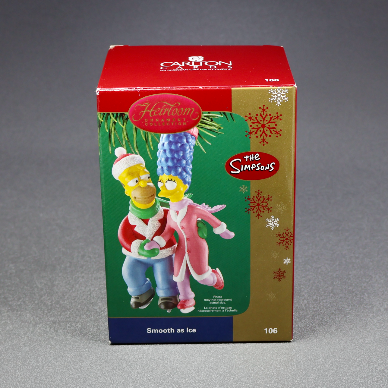 Carlton Cards Smooth As Ice - The Simpsons-Ornament-Oakview Collectibles