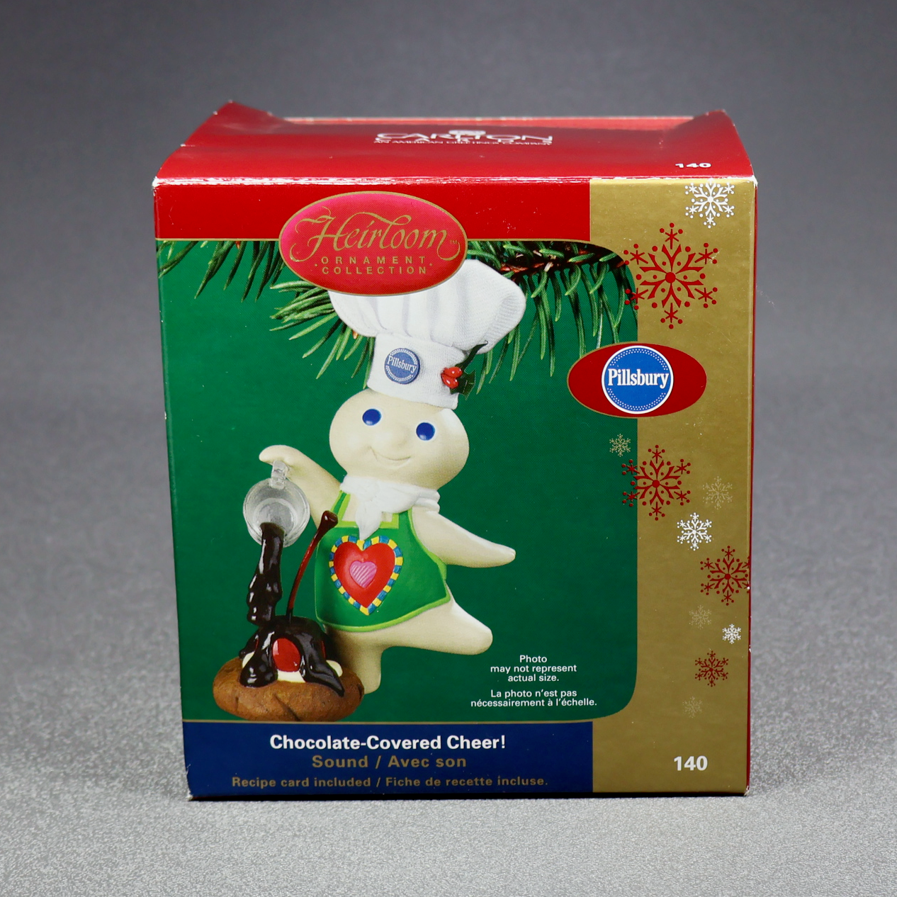 Carlton Cards Chocolate Covered Cheer Pillsbury Doughboy - Magic-Ornament-Oakview Collectibles