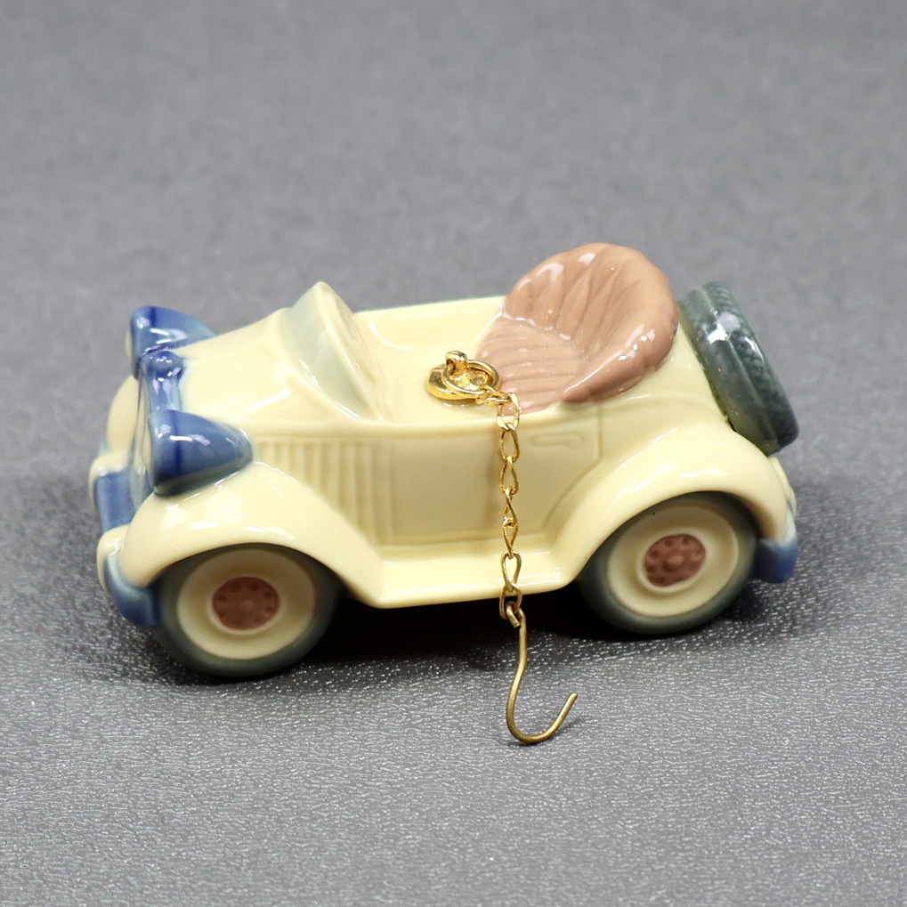 Lladro Little Roadster Ornament 6381-Ornament-Oakview Collectibles