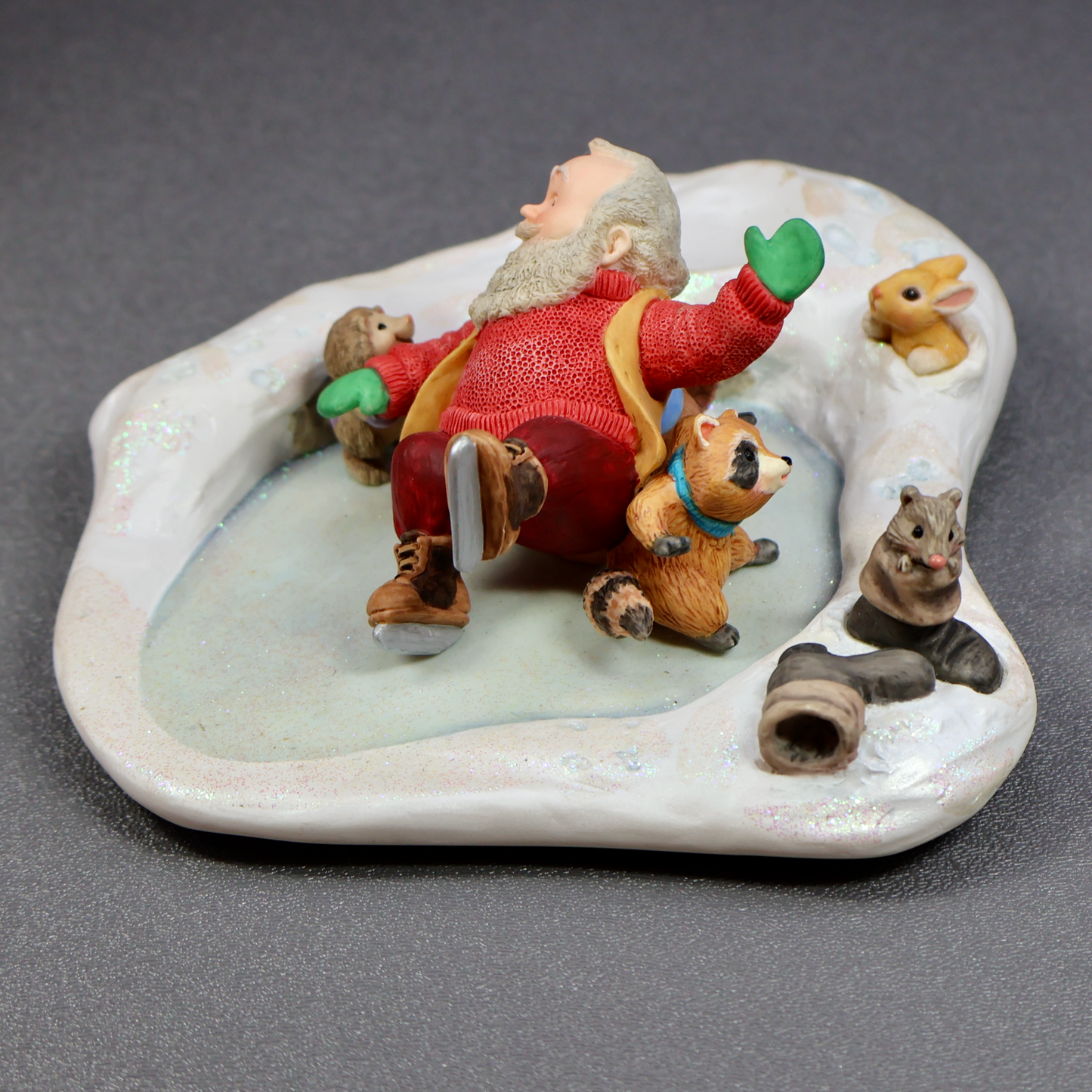 Hallmark 1999 North Pole Pond-Figurine-Oakview Collectibles