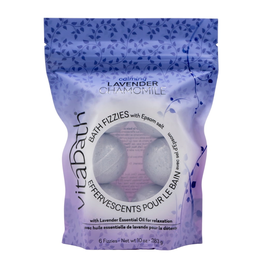 Vitabath Lavender Chamomile Bath Fizzies 11.3 oz.-Bath-Oakview Collectibles