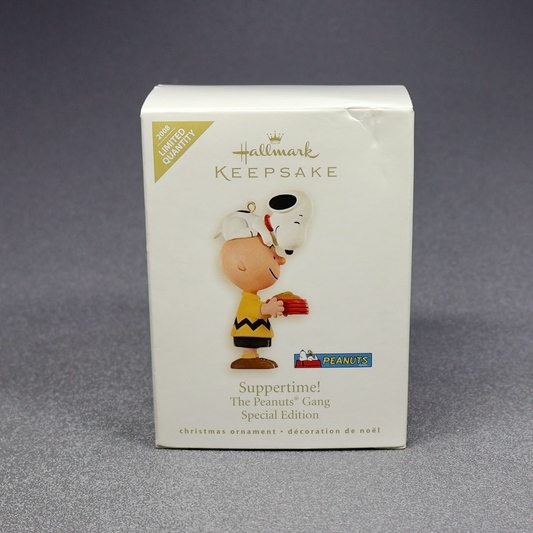 Hallmark 2008 Suppertime - Peanuts Limited Edition-Ornament-Oakview Collectibles
