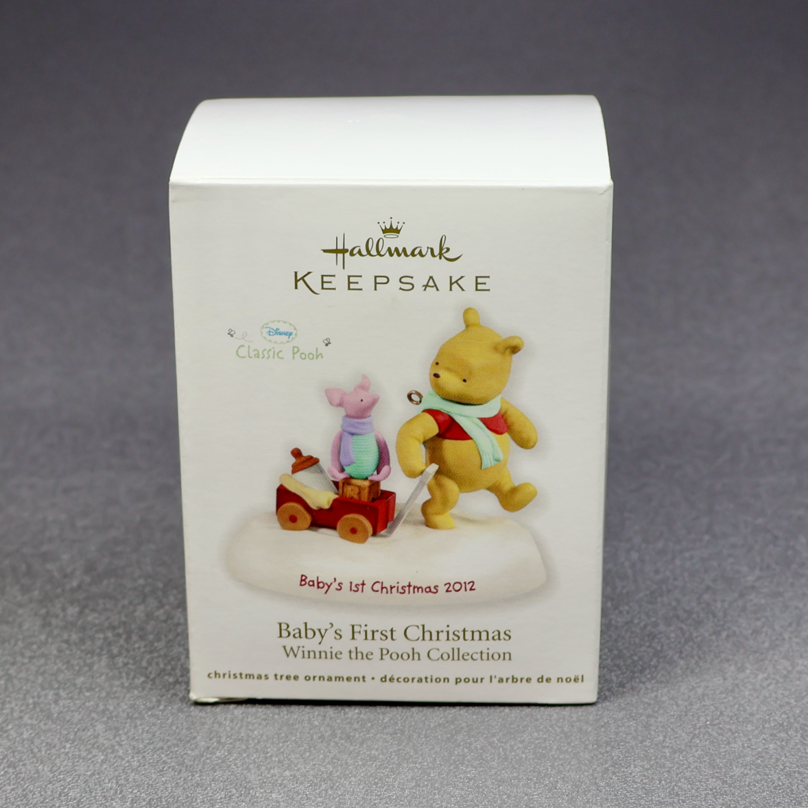 Hallmark 2012 Babys First Christmas - Winnie the Pooh-Ornament-Oakview Collectibles