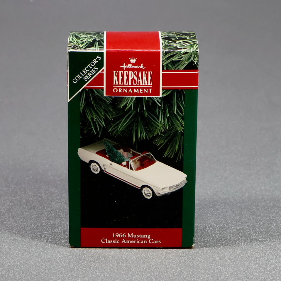 Hallmark 1992 Classic American Cars #2 - 1966 Ford Mustang-Ornament-Oakview Collectibles