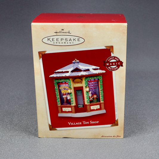 Hallmark 2002 Village Toy Shop - Magic-Ornament-Oakview Collectibles