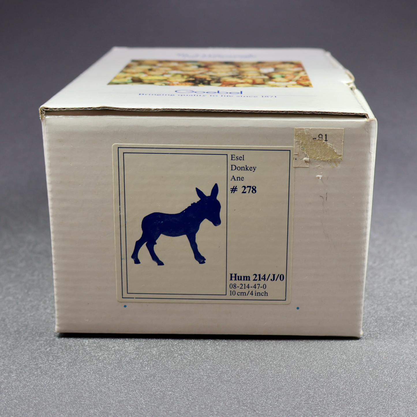M.I.Hummel Small Nativity - Donkey 214/J/0-Figurine-Oakview Collectibles