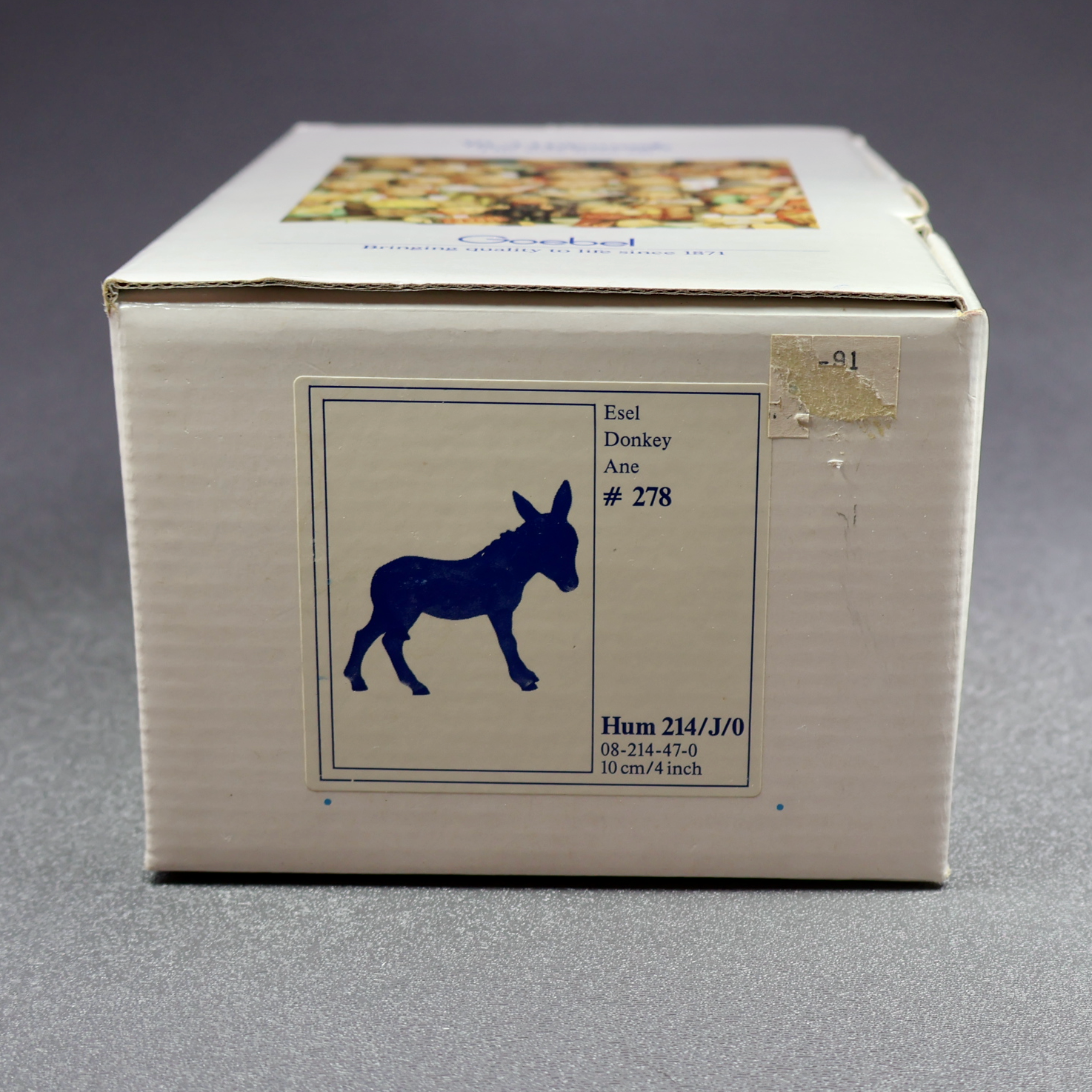 M.I.Hummel Small Nativity - Donkey 214/J/0-Figurine-Oakview Collectibles