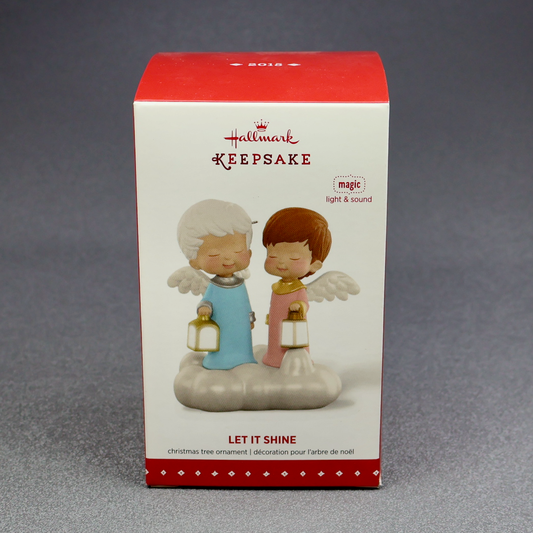 Hallmark 2015 Let It Shine Marys Angels - Magic-Ornament-Oakview Collectibles