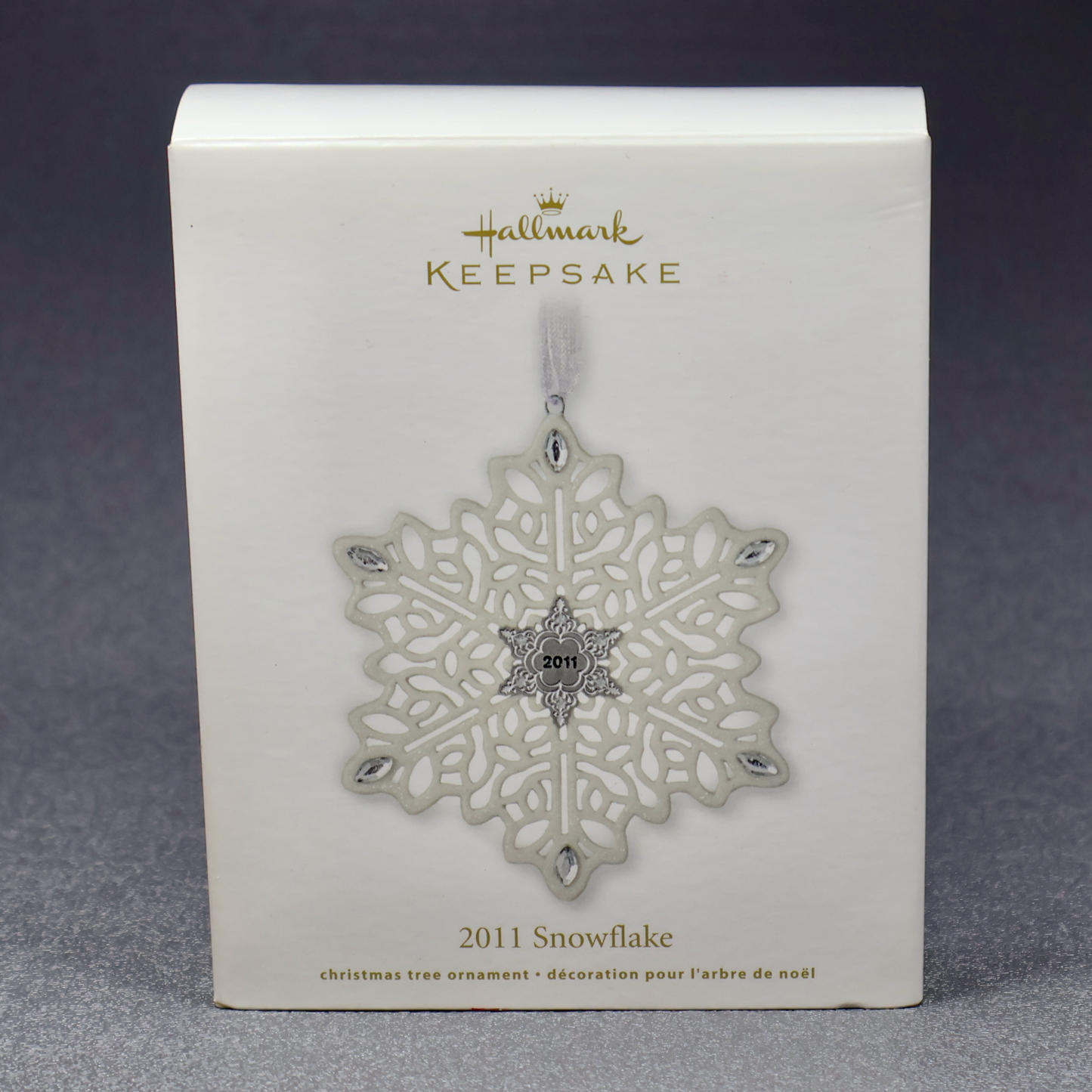 Hallmark 2011 Snowflake - Porcelain-Ornament-Oakview Collectibles