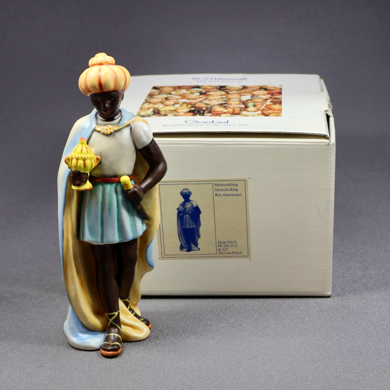 M.I.Hummel Large Nativity - Moorish King 214/L-Figurine-Oakview Collectibles