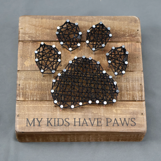 PBK My Kids Have Paws String Art-Wall Decor-Oakview Collectibles