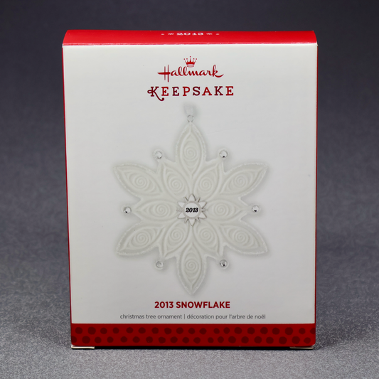 Hallmark 2013 Snowflake - Porcelain