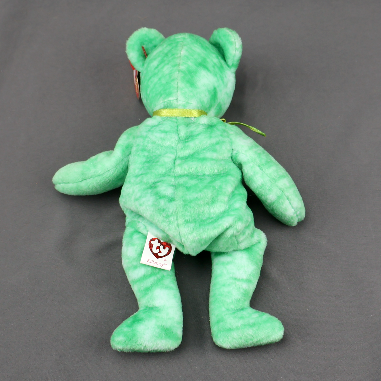 Lot of 3 St Patricks Irish Green Teddy Bears Ty Beanie Baby Russ-Plush-Oakview Collectibles
