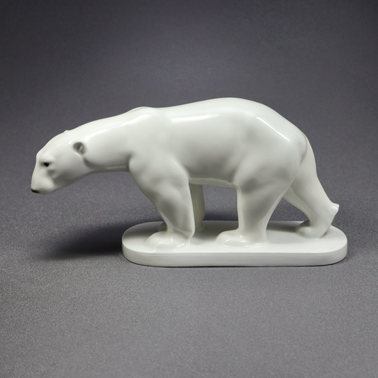 KPM KÖNIGLICHE PORZELLAN Manufaktur Polar Bear 140/253-Figurine-Oakview Collectibles