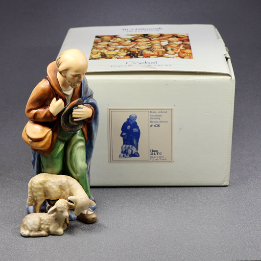M.I.Hummel Large Nativity - Shepherd Standing 214/F/I-Figurine-Oakview Collectibles