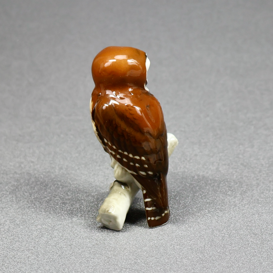 Hutschenreuther Screech Owl Miniature Figurine 8344-Figurine-Oakview Collectibles