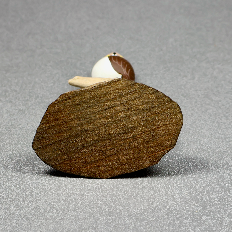 Carved Wooden Owl Miniature Figurine-Figurine-Oakview Collectibles