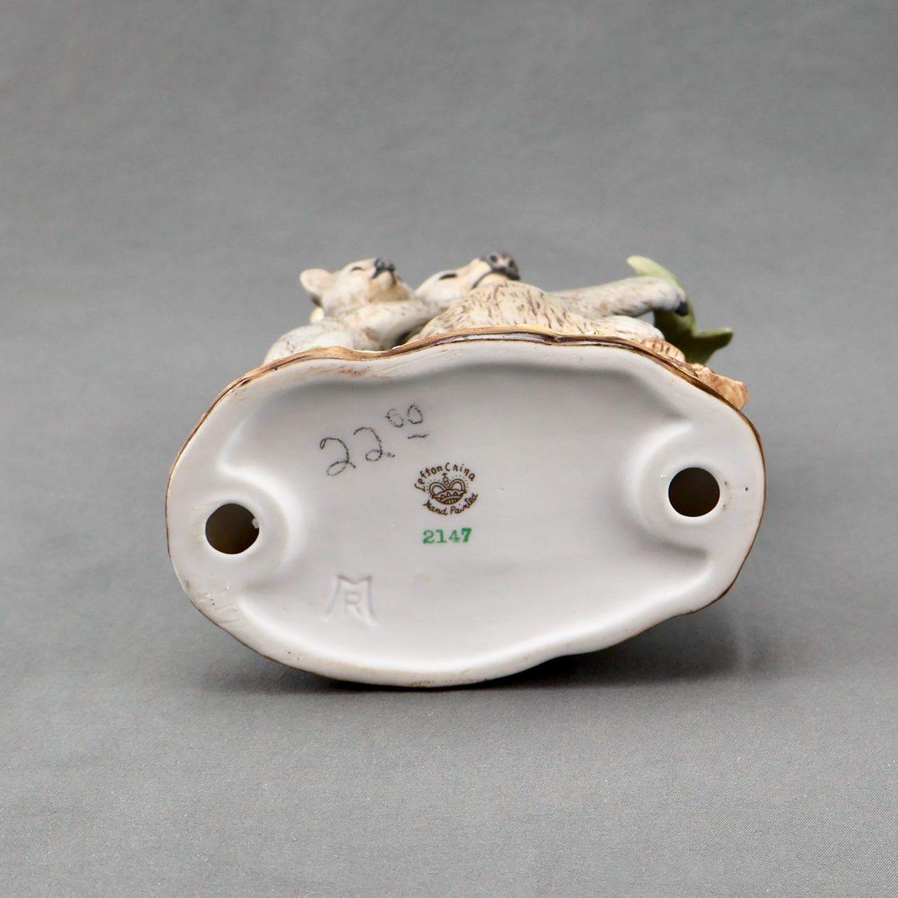 Lefton Koala Mom and Baby Figurine 2147-Figurine-Oakview Collectibles