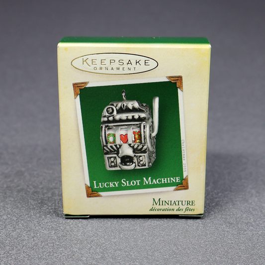 Hallmark 2005 Lucky Slot Machine - Miniature-Ornament-Oakview Collectibles