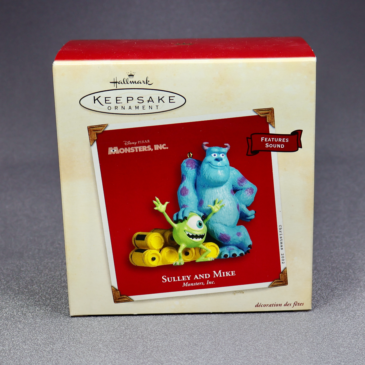 Hallmark 2002 Sulley and Mike Monsters Inc - Magic-Ornament-Oakview Collectibles
