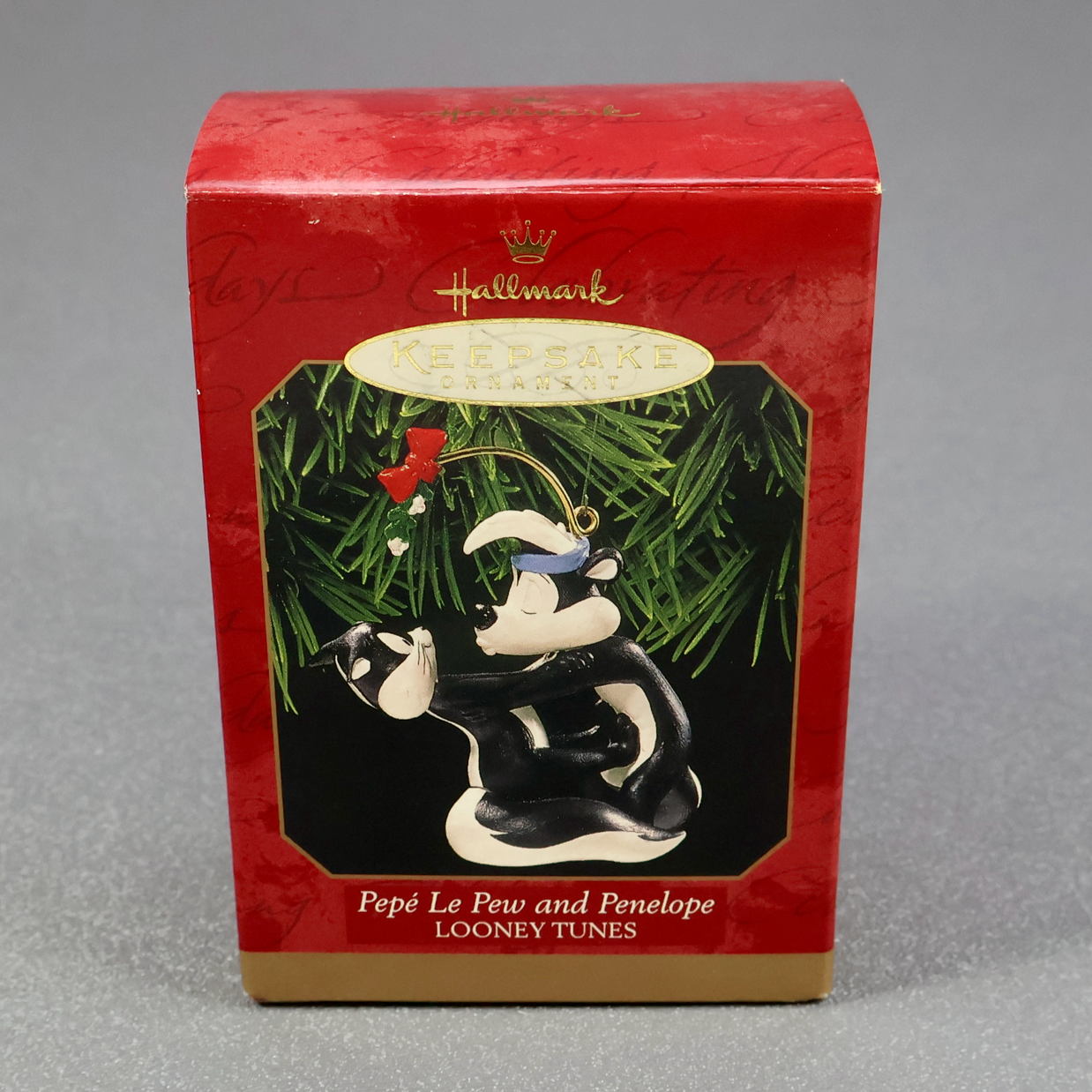 Hallmark 1999 Pepe Le Pew and Penelope-Ornament-Oakview Collectibles