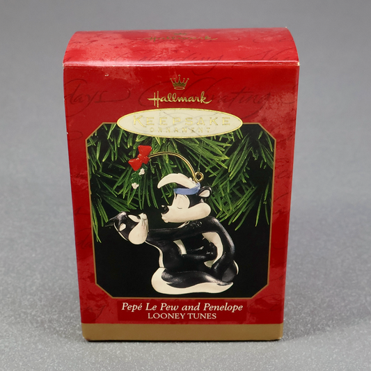 Hallmark 1999 Pepe Le Pew and Penelope-Ornament-Oakview Collectibles