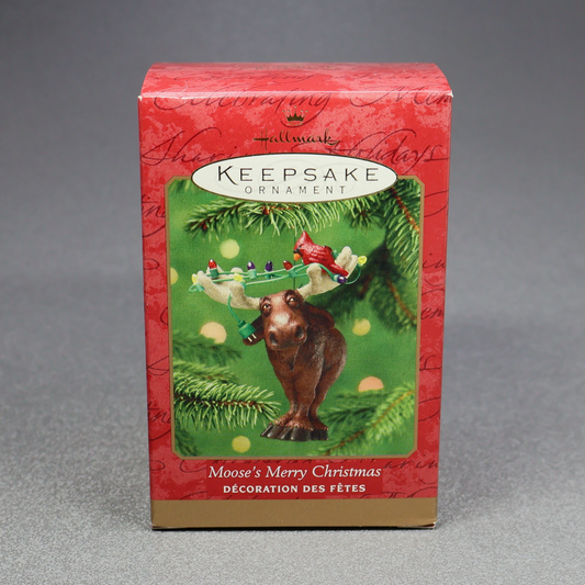 Hallmark 2001 Moose's Merry Christmas-Ornament-Oakview Collectibles