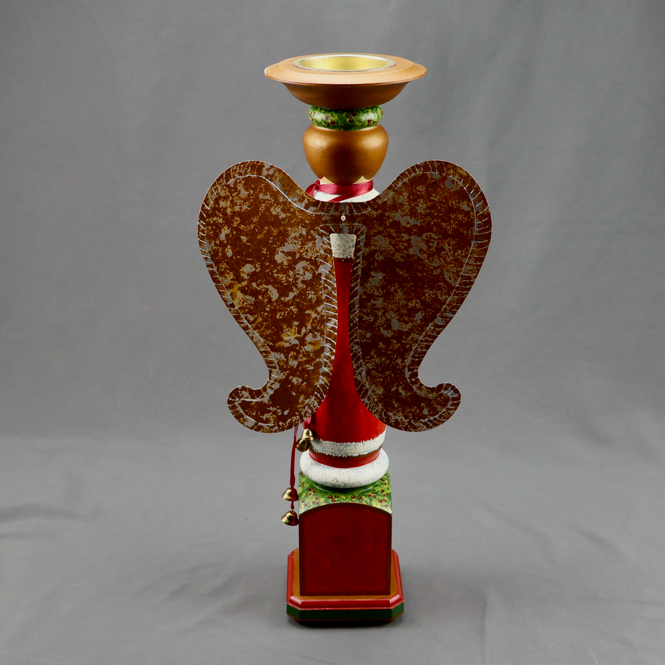 Kathe Wohlfahrt Advent Candleholder Christmas Angel 17 Inch-Candle Decor-Oakview Collectibles