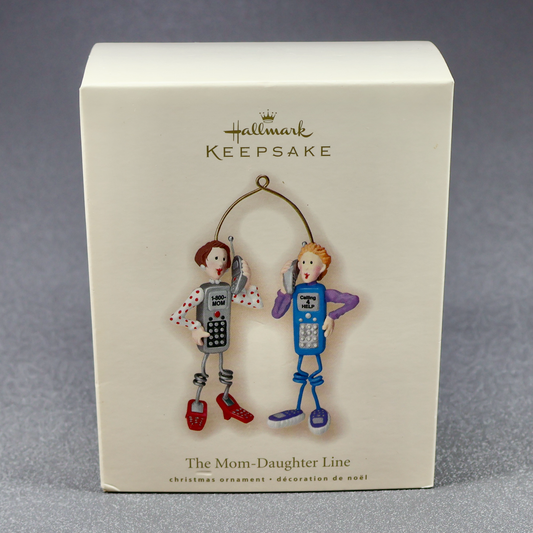 Hallmark 2007 The Mom-Daughter Line-Ornament-Oakview Collectibles