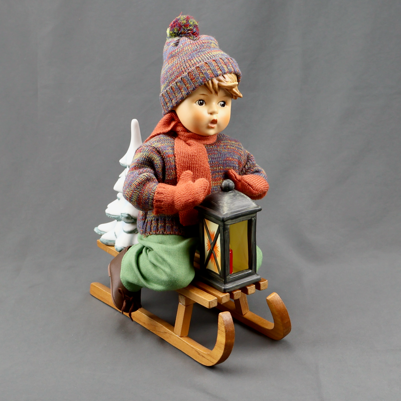 M.I. Hummel Ride Into Christmas Doll #519-Doll-Oakview Collectibles